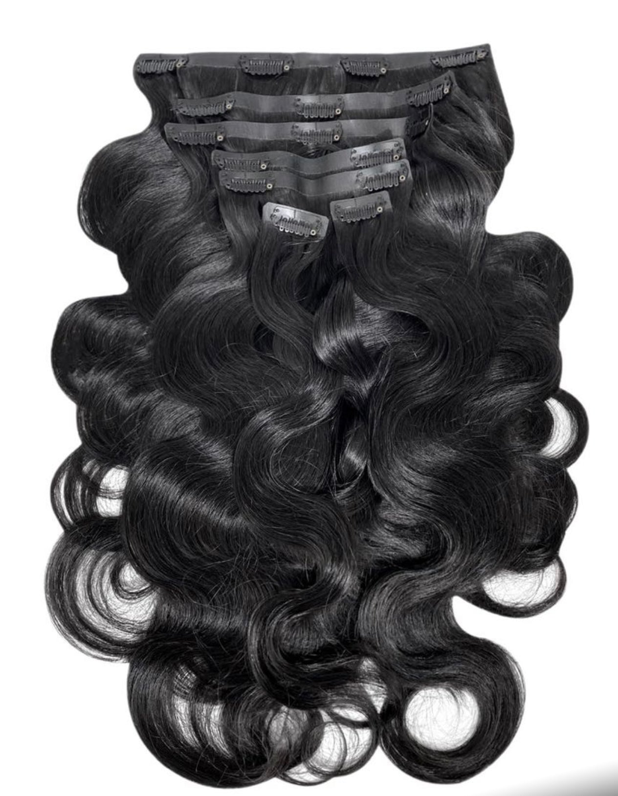 Designer Wavy Seamless Clip Ins